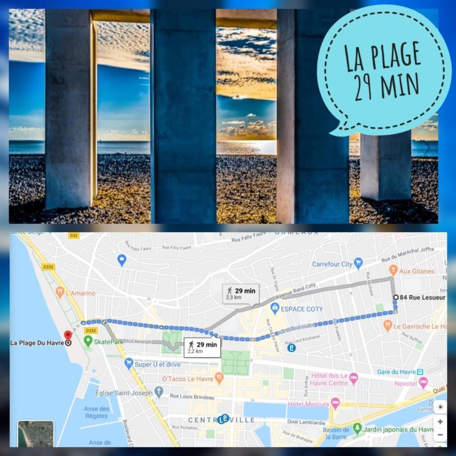 Lpah Halte Weekend Apartment Хавър Екстериор снимка